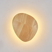 Circular Decorative Sconces Stairway Hallway Logs