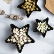 Ceramic Fruit Divided Platter, Dried Fruit Plate, Dessert Plate, Melon Seed And Nut Plate