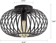 Indoor Ceiling Living Room Hall Main Lamp Round Lantern Bedroom Light