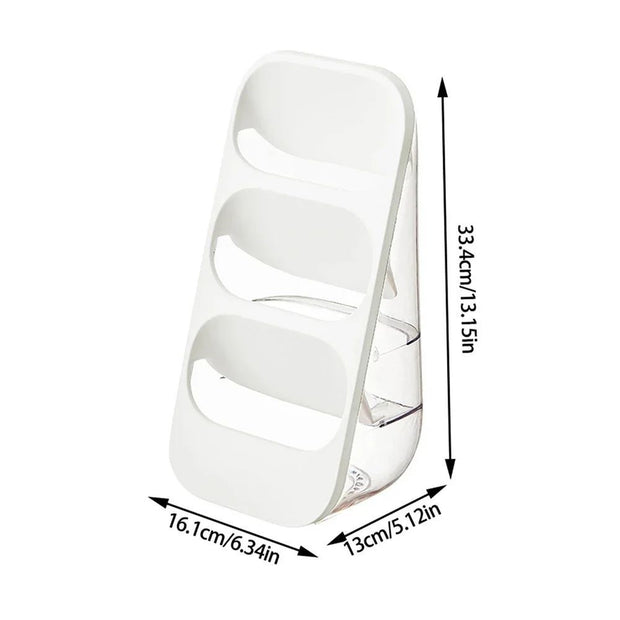 Chopsticks Storage Box Holder 3 Layers Spoon Fork Container Drain Rack Kitchen Utensil Drying Stand Organizer Tableware Tube