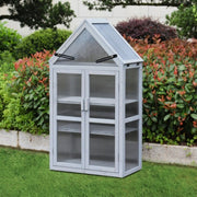 Mini Greenhouse Kit - Outdoor Plant Stand, Small Green House, Plant Stand Indoor, Green Houses For Outside, Indoor Garden & Patio Accessories