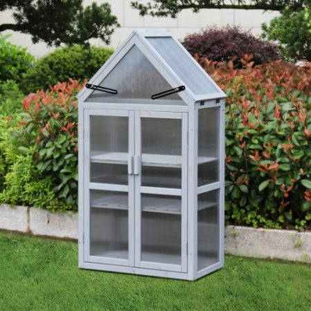 Mini Greenhouse Kit - Outdoor Plant Stand, Small Green House, Plant Stand Indoor, Green Houses For Outside, Indoor Garden & Patio Accessories